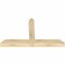 Ekena Millwork Portland Rough Sawn Timber Gable Bracket, Douglas Fir, 48"W x 28"H x 4"D x 4"F, 14/12 Pitch GBW048X28X0404POR00RDF - alternate 5